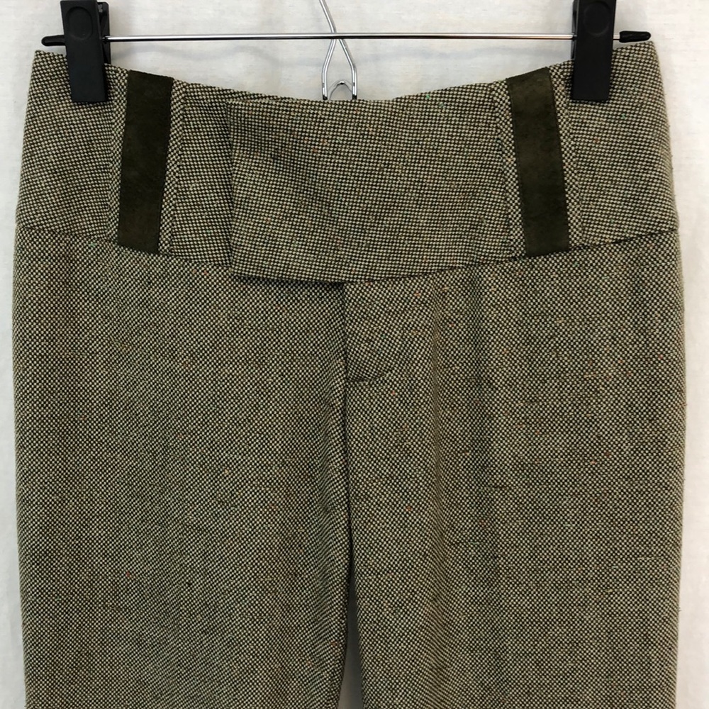 Slouchy Cool Alvin Valley Tweed Flare Trousers